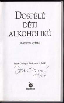 Janet Geringer Woititz: Dospělé děti alkoholiků