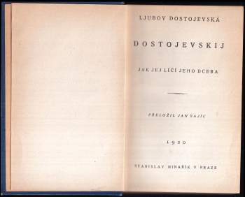 Ljubov Fedorovna Dostojevskaja: Dostojevskij