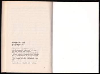 Jean-Pierre Garen: Doupě démonovo