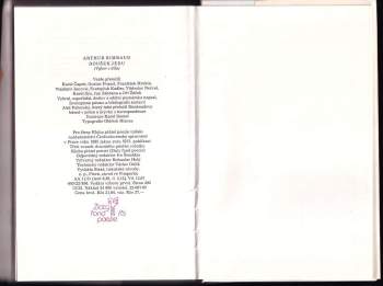 Arthur Rimbaud: Doušek jedu