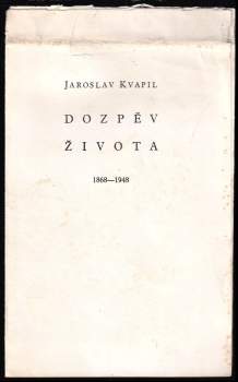 Dozpěv života