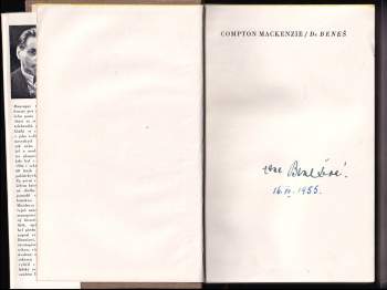 Compton Mackenzie: Dr Beneš