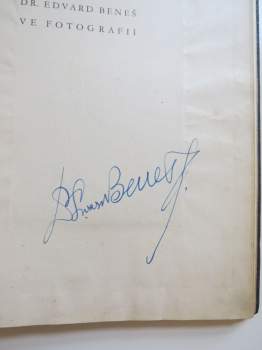 Edvard Beneš: Dr. Edvard Beneš ve fotografii