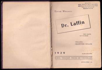 Edgar Wallace: Dr. Laffin
