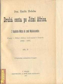 Dra Emila Holuba Druhá cesta po Jižní Africe
