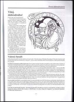 Martin Klíma: Dračí doupě - fantasy hra na hrdiny - pravidla pro začátečníky - průvodce hrou - verze 1.6