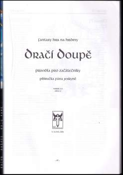 Martin Klíma: Dračí doupě