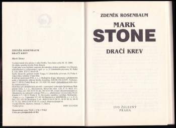 Zdeněk Rosenbaum: Dračí krev