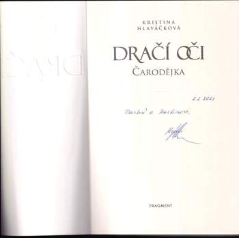 Kristina Hlaváčková: Dračí oči