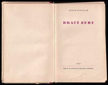 Upton Sinclair: Dračí zuby
