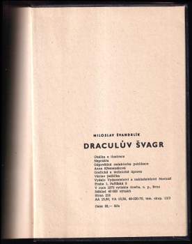 Miloslav Švandrlík: Draculův švagr