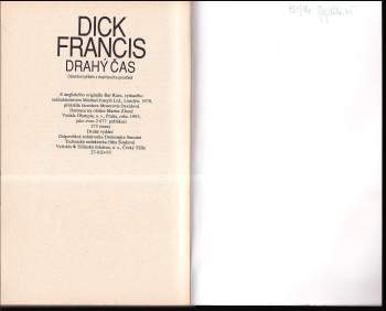 Dick Francis: Drahý čas