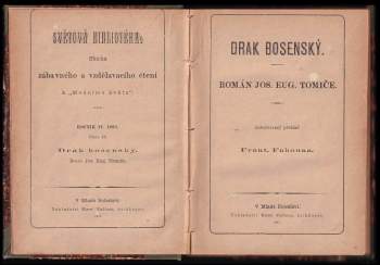 Josip Eugen Tomić: Drak bosenský