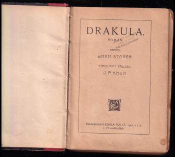 Bram Stoker: Drakula