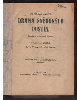 Drama sněhových pustin