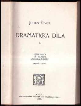 Julius Zeyer: Dramatická díla