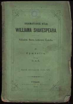 William Shakespeare: Dramatická díla Williama Shakespeara