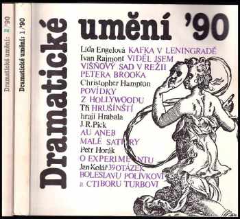 Dramatické umění 90 Sv 1+2 : Sv. 1-4 (1989, Svaz českých dramatických umělců) - ID: 562153