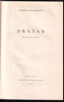 Tereza Nováková: Drašar
