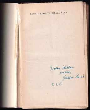 Leonid Maksimovič Leonov: Dravá řeka