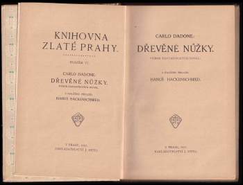 Carlo Dadone: Dřevěné nůžky