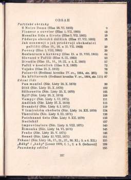 Jan Neruda: Drobná prósa