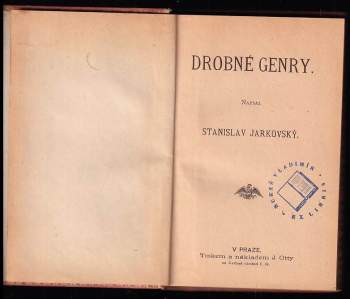 Jiří Stanislav Guth-Jarkovský: Drobné genry