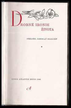 Thomas Hardy: Drobné ironie života : [povídky]