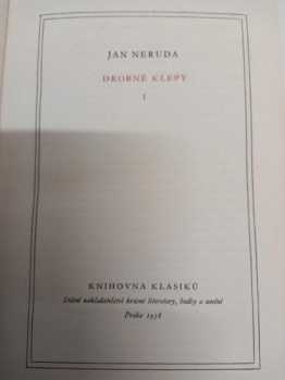 Jan Neruda: Drobné klepy