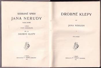 Jan Neruda: Drobné klepy