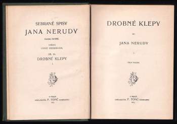 Jan Neruda: Drobné klepy