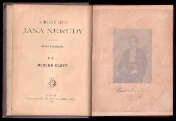 Jan Neruda: KOMPLET Sebrané spisy Jana Neruda 12X Drobné klepy I - III + Arabesky + Obrazy z ciziny + Menší cesty + Studie, krátké a kratší + Studie krátké a kratší + Žerty hravé i zdravé + Povídky malostranské + Divadelní hry + Básnické spisy Jana Nerudy