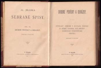 Alois Jirásek: Drobné povídky a obrázky
