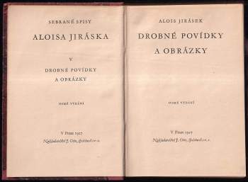 Alois Jirásek: Drobné povídky a obrázky