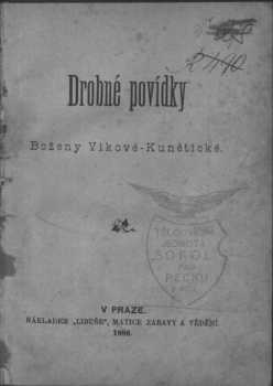Božena Viková-Kunětická: Drobné povídky