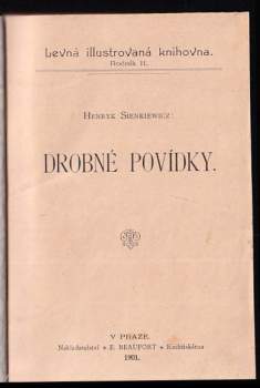 Henryk Sienkiewicz: Drobné povídky
