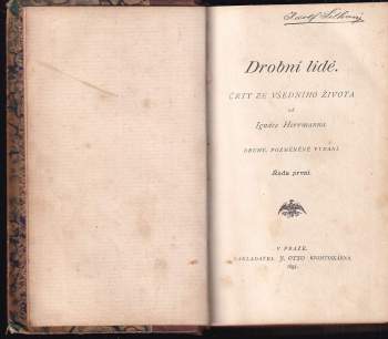 Ignát Herrmann: Drobní lidé