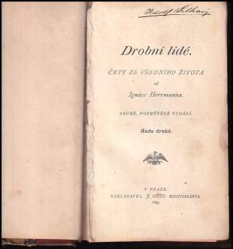 Ignát Herrmann: Drobní lidé