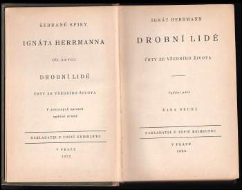 Ignát Herrmann: Drobní lidé