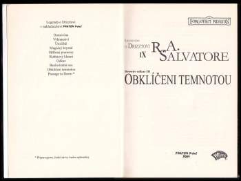 R. A Salvatore: Drowův odkaz