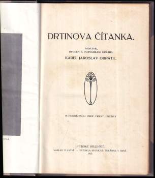 František Drtina: Drtinova čítanka