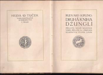 Rudyard Kipling: Druhá kniha džunglí