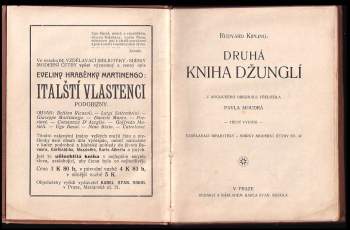Rudyard Kipling: Druhá kniha džunglí