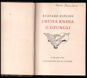 Rudyard Kipling: Druhá kniha o džungli