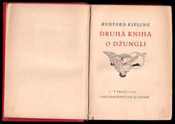 Rudyard Kipling: Druhá kniha o džungli