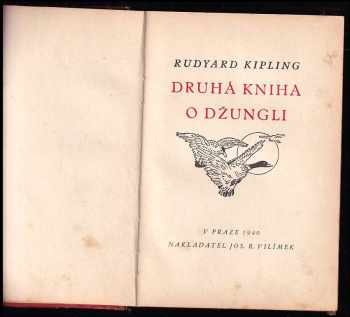 Rudyard Kipling: Druhá kniha o džungli