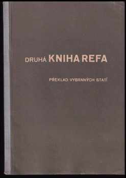 Druhá kniha Refa
