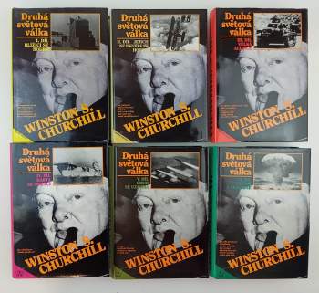 Winston Churchill: Druhá světová válka 1 - 6 KOMPLET - Blížící se bouře + Jejich nejskvělejší hodina + Velká aliance  + Karta se obrací + Kruh se uzavírá + Triumf a tragédie