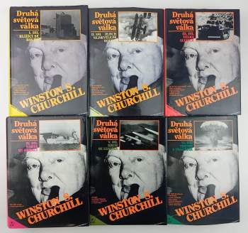 Winston Churchill: Druhá světová válka 1 - 6 KOMPLET - Blížící se bouře + Jejich nejskvělejší hodina + Velká aliance  + Karta se obrací + Kruh se uzavírá + Triumf a tragédie