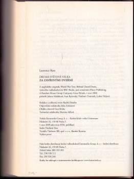 Laurence Rees: Druhá světová válka za zavřenými dveřmi